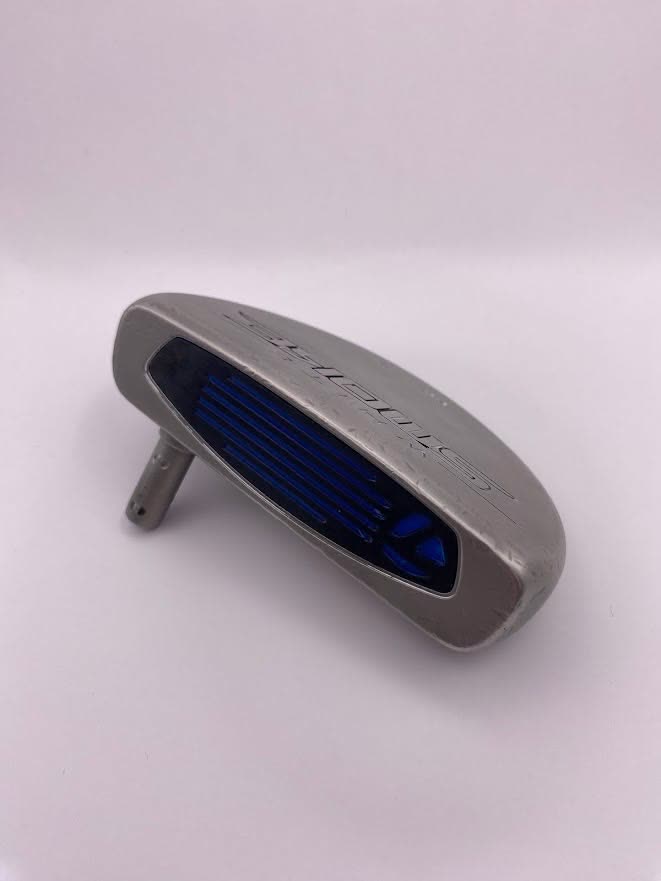 The 3D printed insert fitted into the putter face