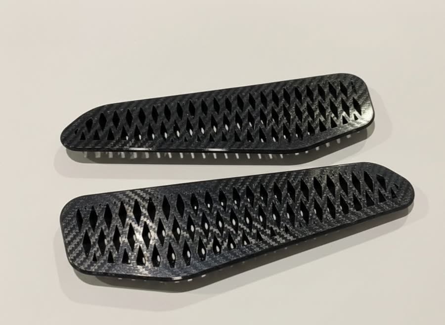 The pair of printed air vents
