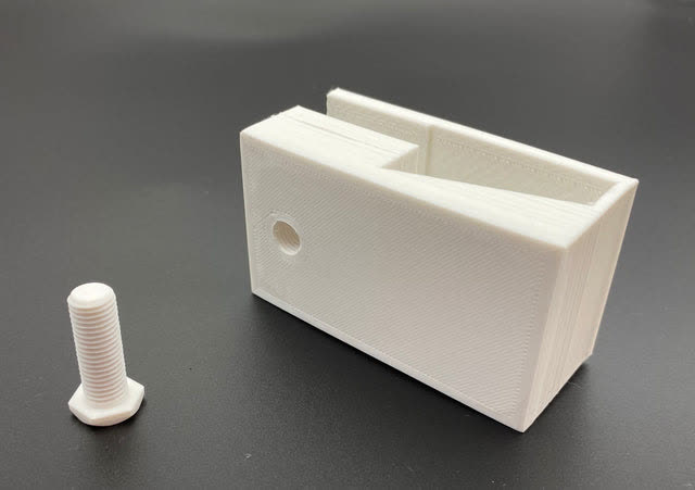 Vertical Shelf Holders for Garage Shelves, 3D printed in New Zealand